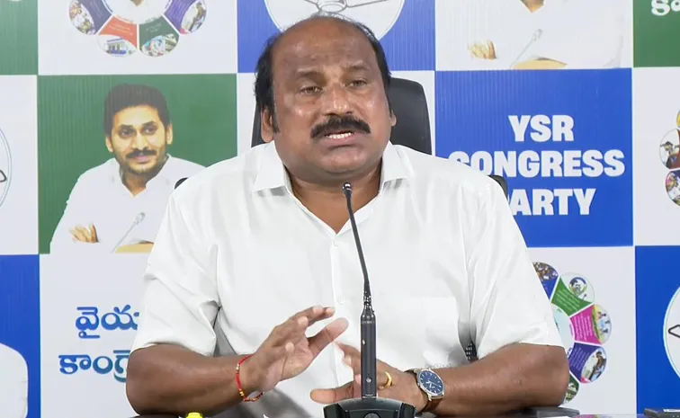 YSRCP Leader TJR Sudhakar Babu Slams Chandrababu Sarkar