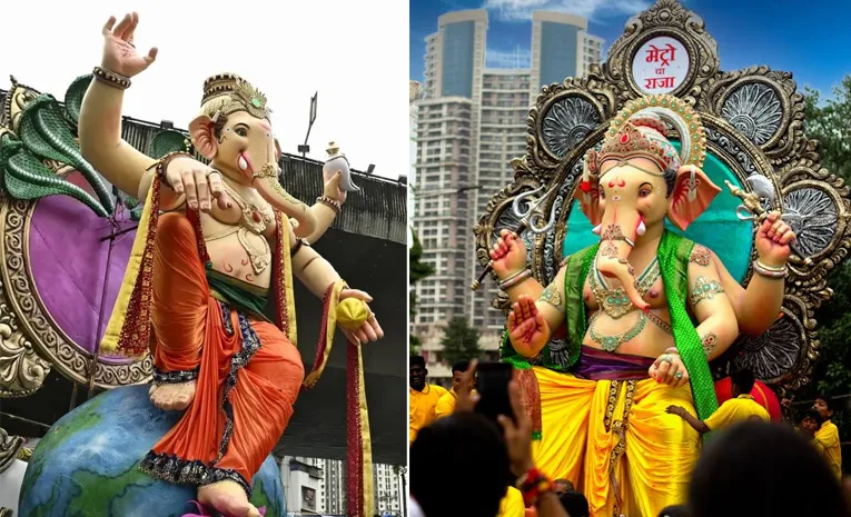 Vinayaka Chavithi 2025: veerapuram ganesh idol in karnataka