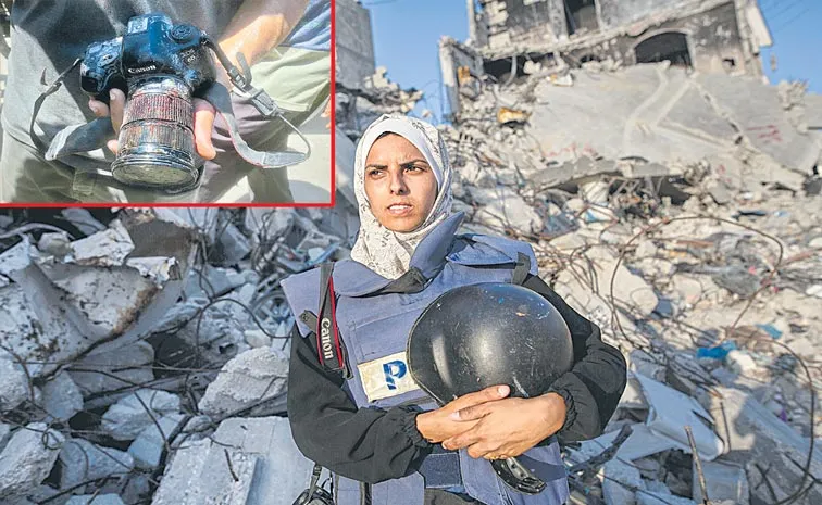 AP freelancer among 5 journalists killed in Israeli strikes on Gaza hospital