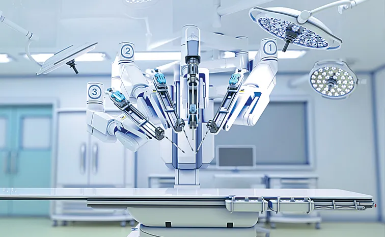Robots performing surgeries