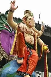 Vinayaka Chavithi 2025: veerapuram ganesh idol in karnataka7