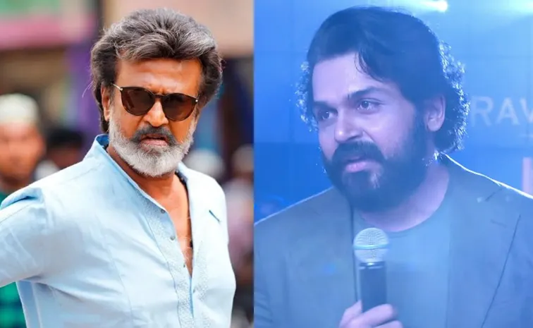 Actor Karthi Not Producing Movies Advice Of Rajinikanth