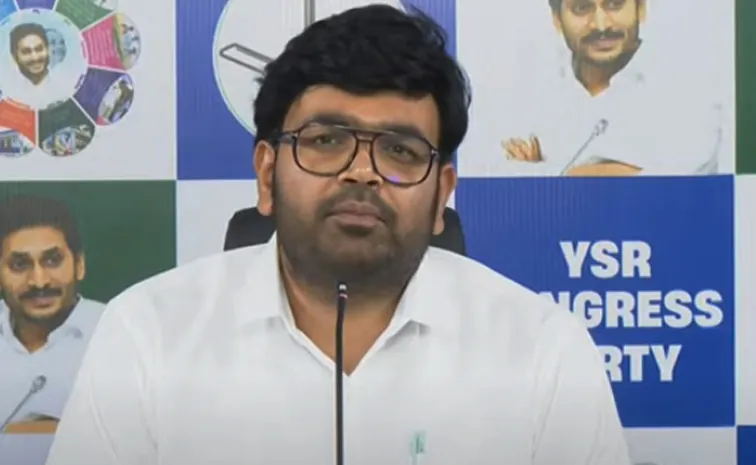 MLC KRJ Bharath slams Chandrababu over Handri-Neeva