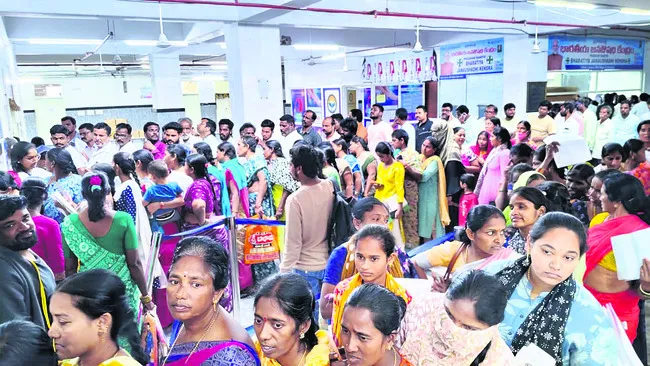 కిక్కిరిసిన ఎయిమ్స్‌