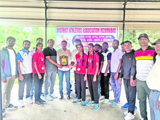 రాష్ట్రస్థాయి అథ్లెటిక్స్కు ఎంపిక