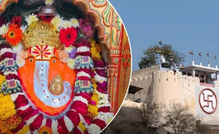 The only temple Devotees letters and askwishes Ganesha without a trunk