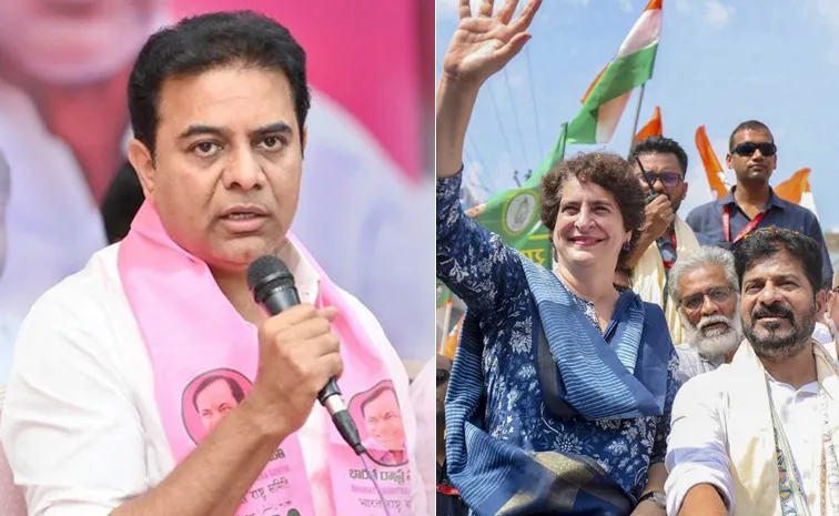 Ktr Slams Telangana Government Over Rains In Telangana