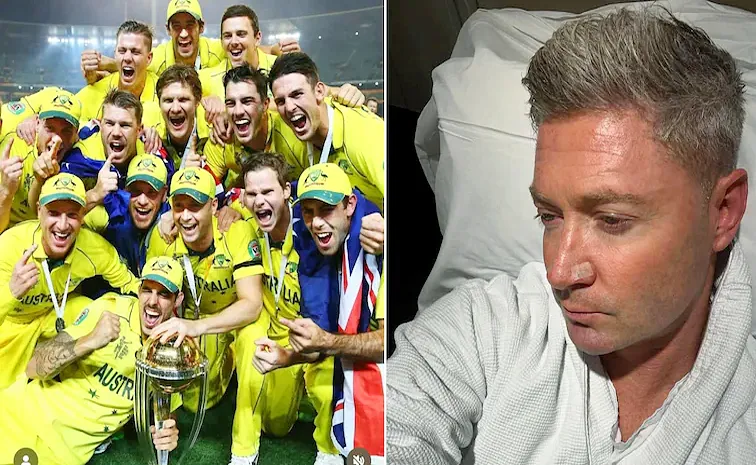 Australian Cricket Legend Michael Clarke , Diagnosed With Skin Cancer