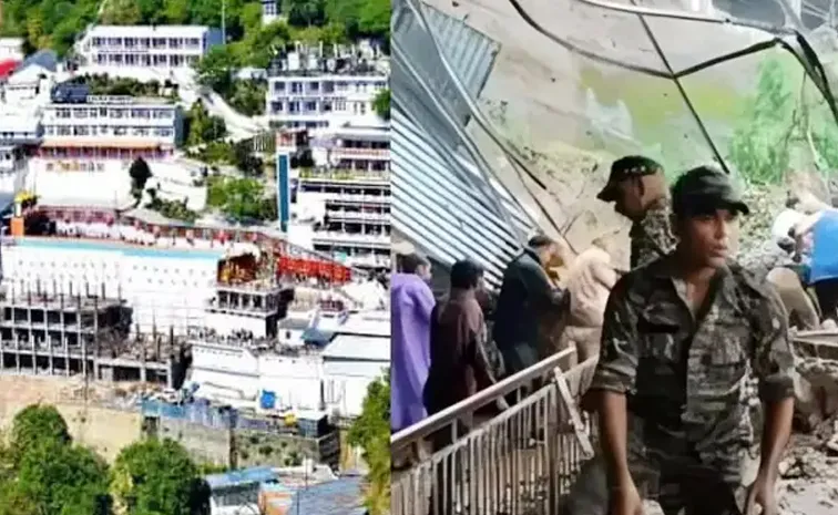 Vaishno Devi Yatra Route Landslide 30 Dead
