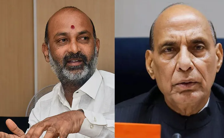 Bandi Sanjay Seeks Centre Help, Dials Rajnath Singh Amid Telangana Floods