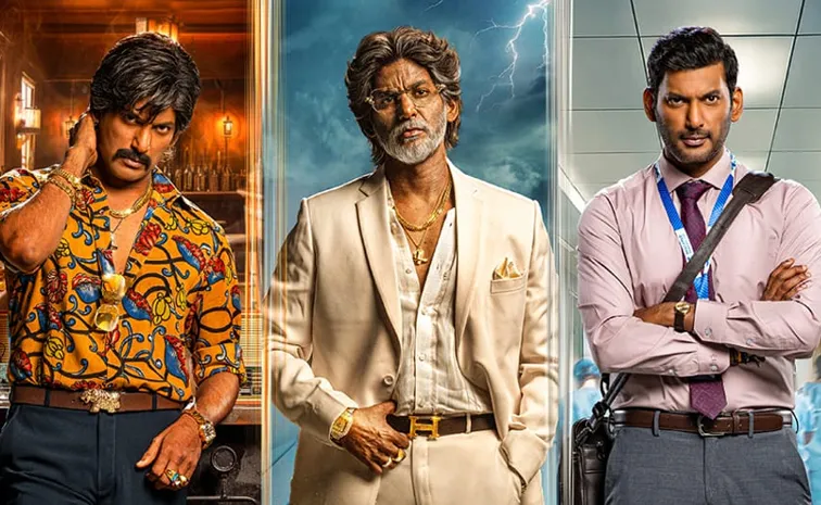 First Look Poster Of Puratchi Thalapathy Vishal Makutam Unveiled