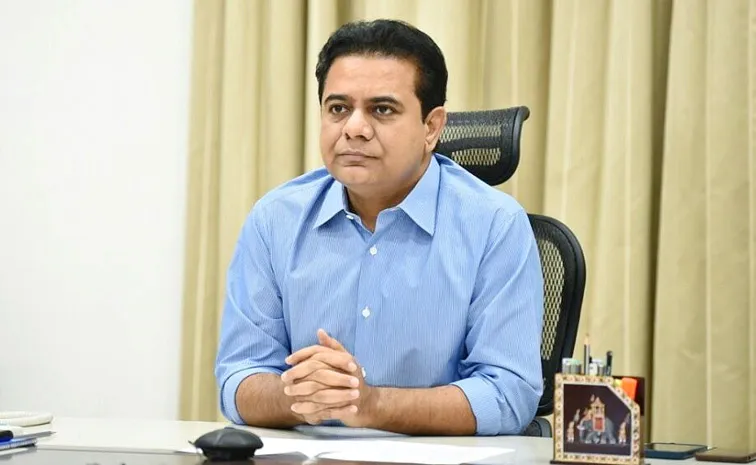 KTR teleconference with party leaders over local body elections in Telangana