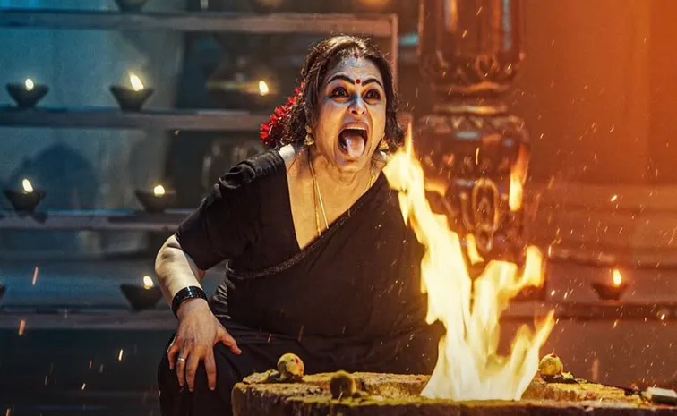 Shilpa Shirodkar first look poster from Sudheer Babu Jatadhara film