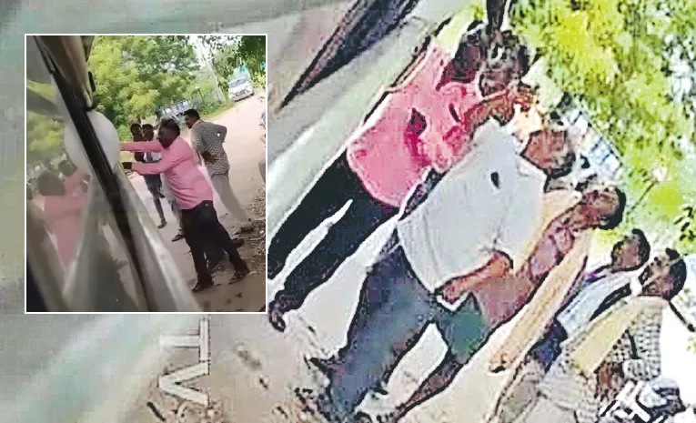 TDP leader Jampana Venkateswara Rao abused an RTC driver