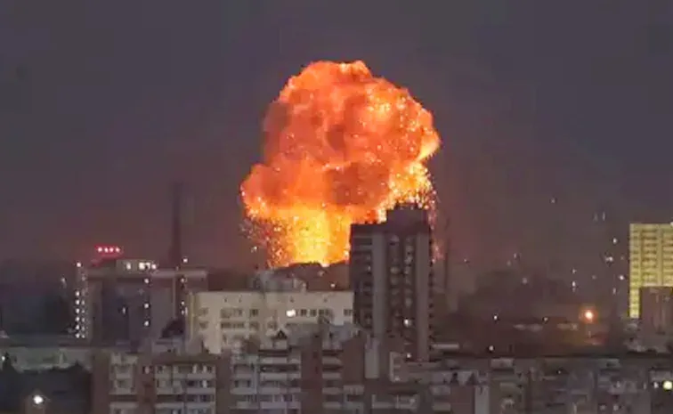 Russia Ukraine Conflict Kyiv Missile Attack