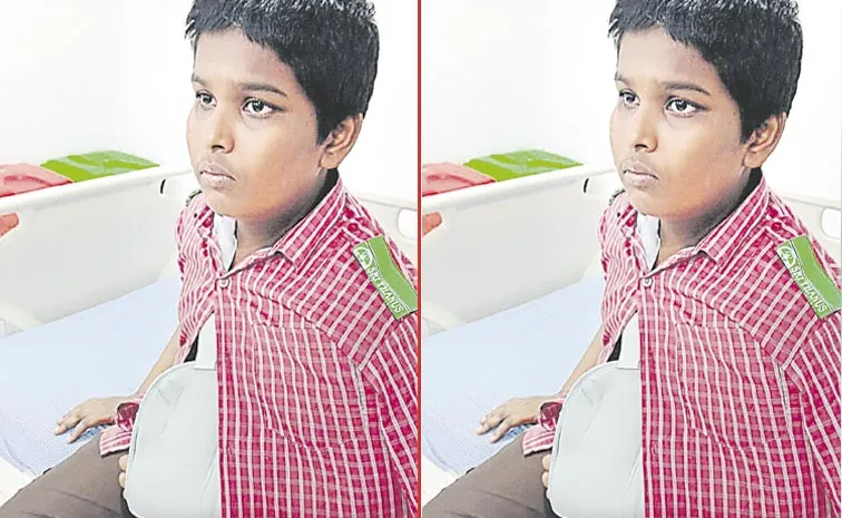 Andhra Pradesh: Teacher breaks student arm over misbehavior