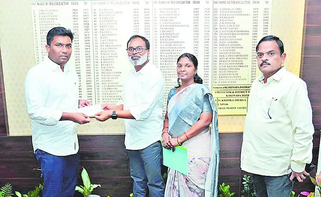 ఆర్మీ ర్యాలీ, హాకీ టోర్నీలకు రూ.లక్ష విరాళం