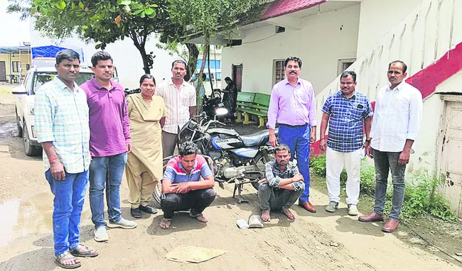 గంజాయి విక్రేతల అరెస్టు 