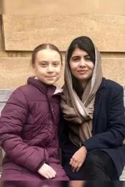 Greta Thunberg And Malala Yousafzai Both Have Best Friesds3