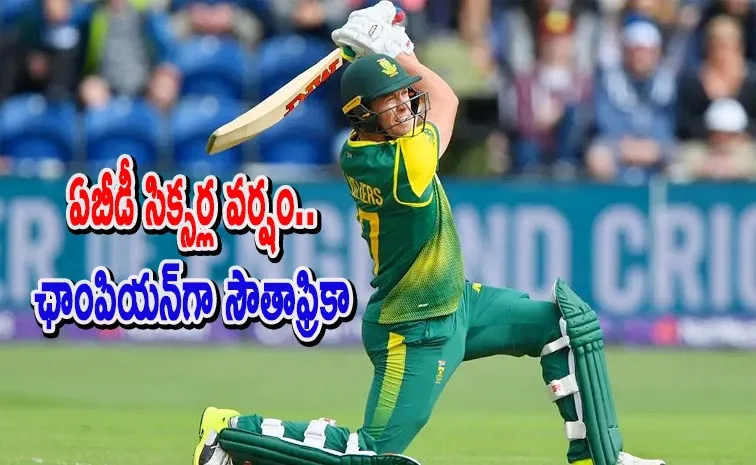 AB de Villiers masterclass helps South Africa Champions lift WCL 2025 title