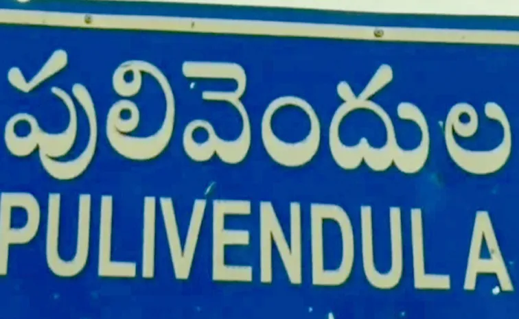 TDP Leaders And Revenue Officials Over Action At Pulivendula