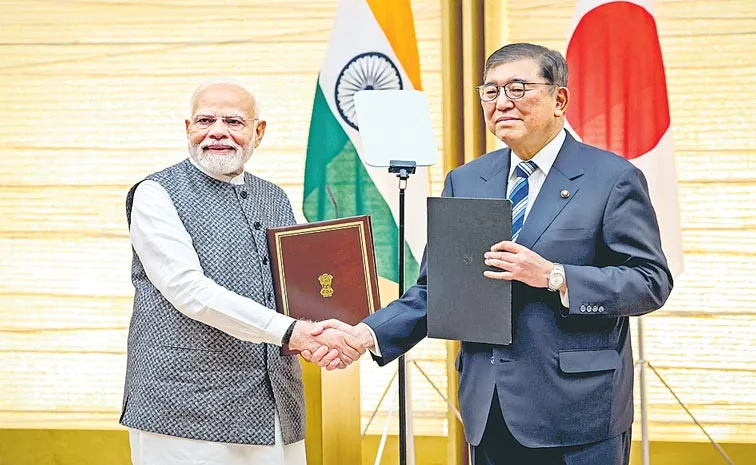 PM Narendra Modi agrees with Japan Ishiba to boost economic ties and cooperation