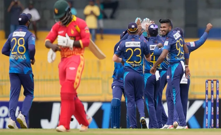 Madushanka takes hat-trick, Sri Lanka beats Zimbabwe by 7 runs