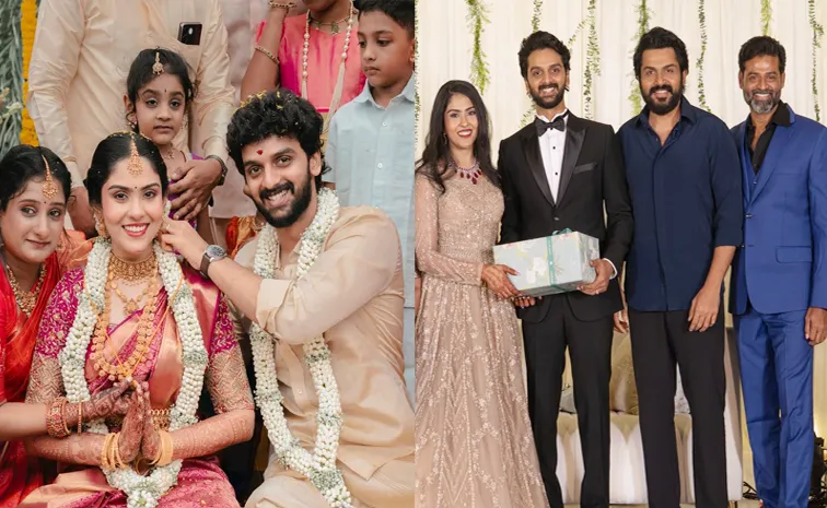 Tamil Actor Prem Kumar Son Kaushik Sundaram Gets Married