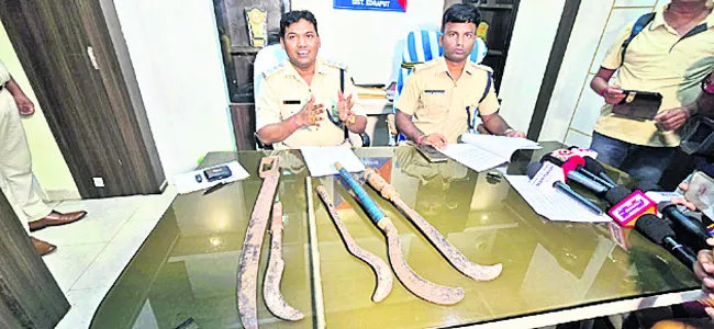 చోరీలకు యత్నించిన ఐదుగురు అరెస్టు