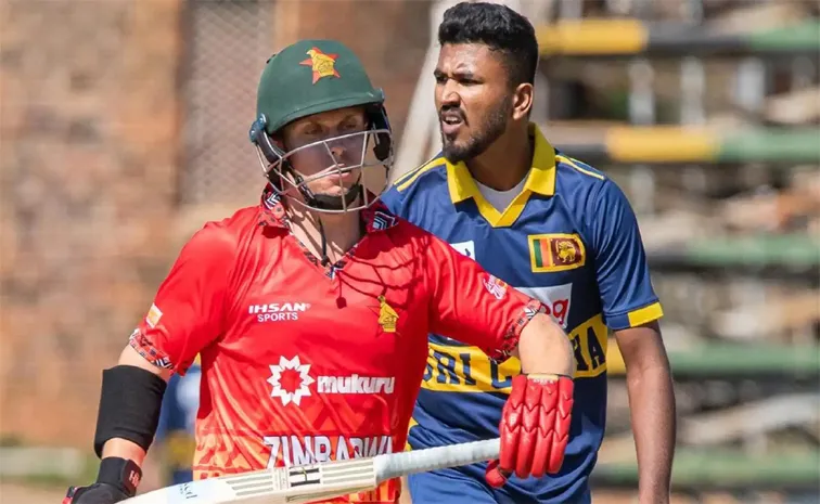 Ben Curran, Sikandar Raza Shines With Fifties, Zimbabwe Scored 277 Runs Vs Sri Lanka In 2nd ODI