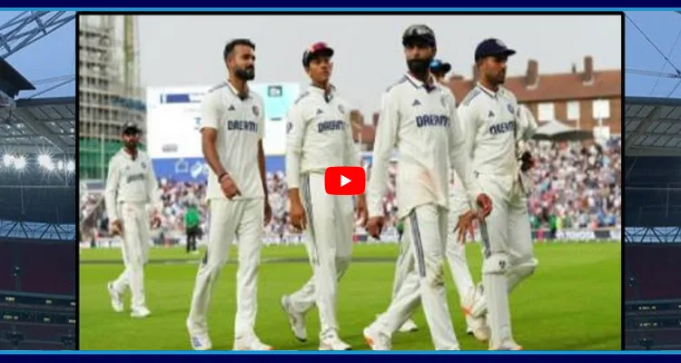 England Vs India Last Test Match