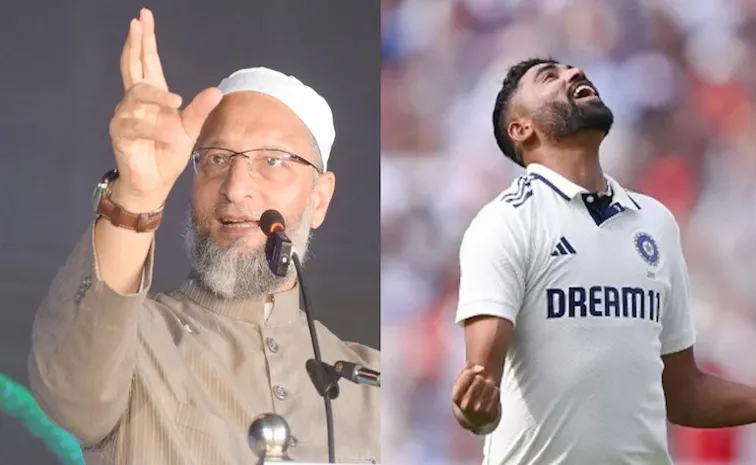 Asaduddin Owaisi Hyderabadi Praise For Mohammed Siraj