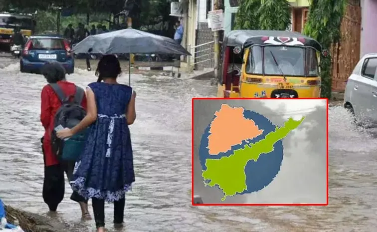 Heavy Rain Forecast To Telugu States For Two days