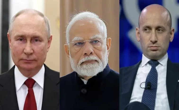 Trump aide Stephen Miller accuses India of financing Russia
