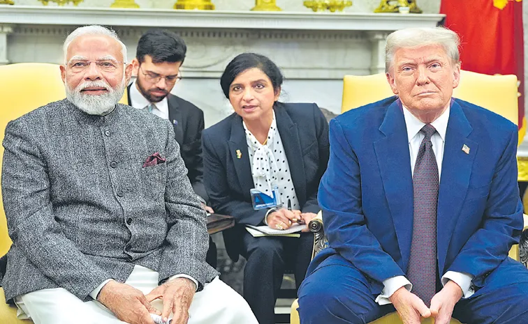 Sakshi Guest Column On Donald Trump Tarrifs On India Trade