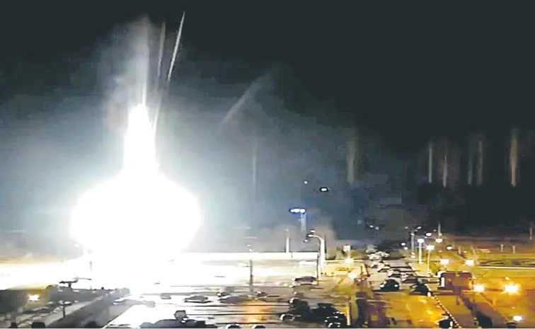 Russian-occupied Zaporizhzhia nuclear plant, drone attaks
