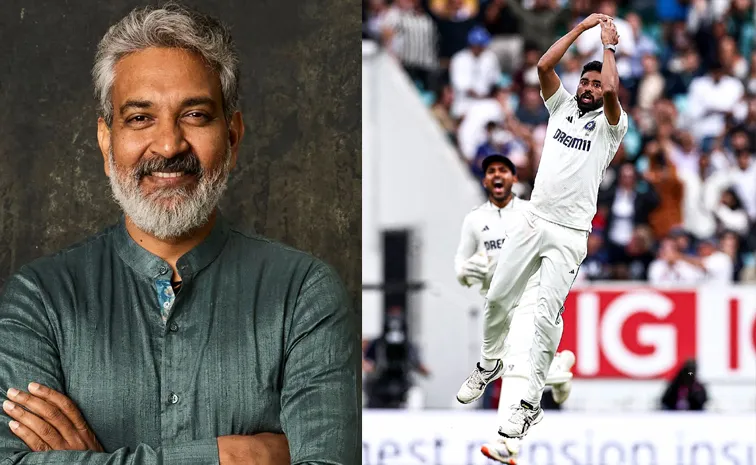 Director SS Rajamouli Tweet On Team India Win At Oval In test Match