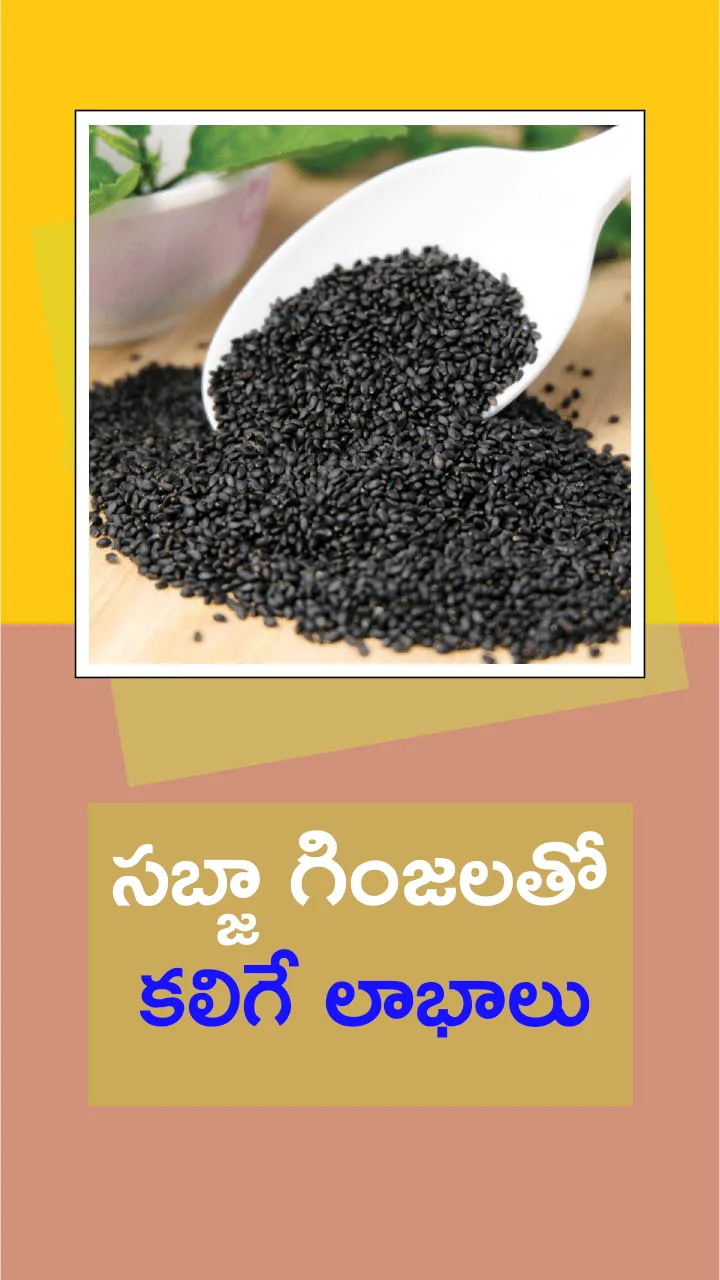 Benefits of sabja seeds