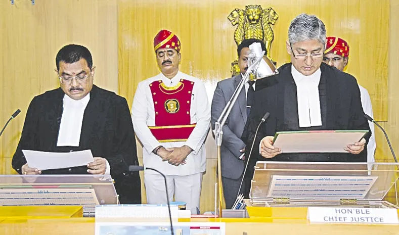 Justice Tuhin Kumar sworn in as Additional Judge of Andhra Pradesh High Court