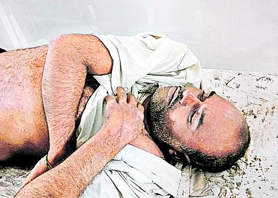 పిడుగుపాటుకు వ్యక్తి మృతి 