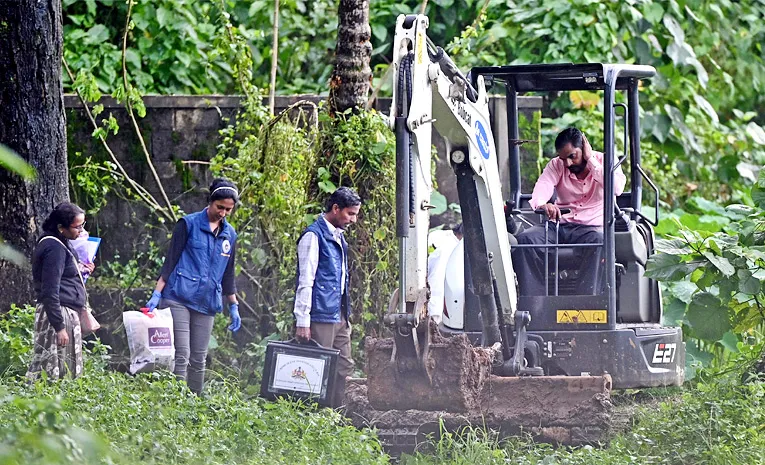 Skeletal Remains Unearthed at New Site in Dharmasthala