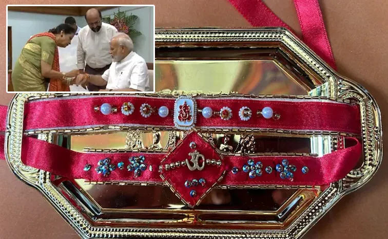 PM Modi Pakistani sister Kamar Mohsin Shaikh prepares handmade rakhi