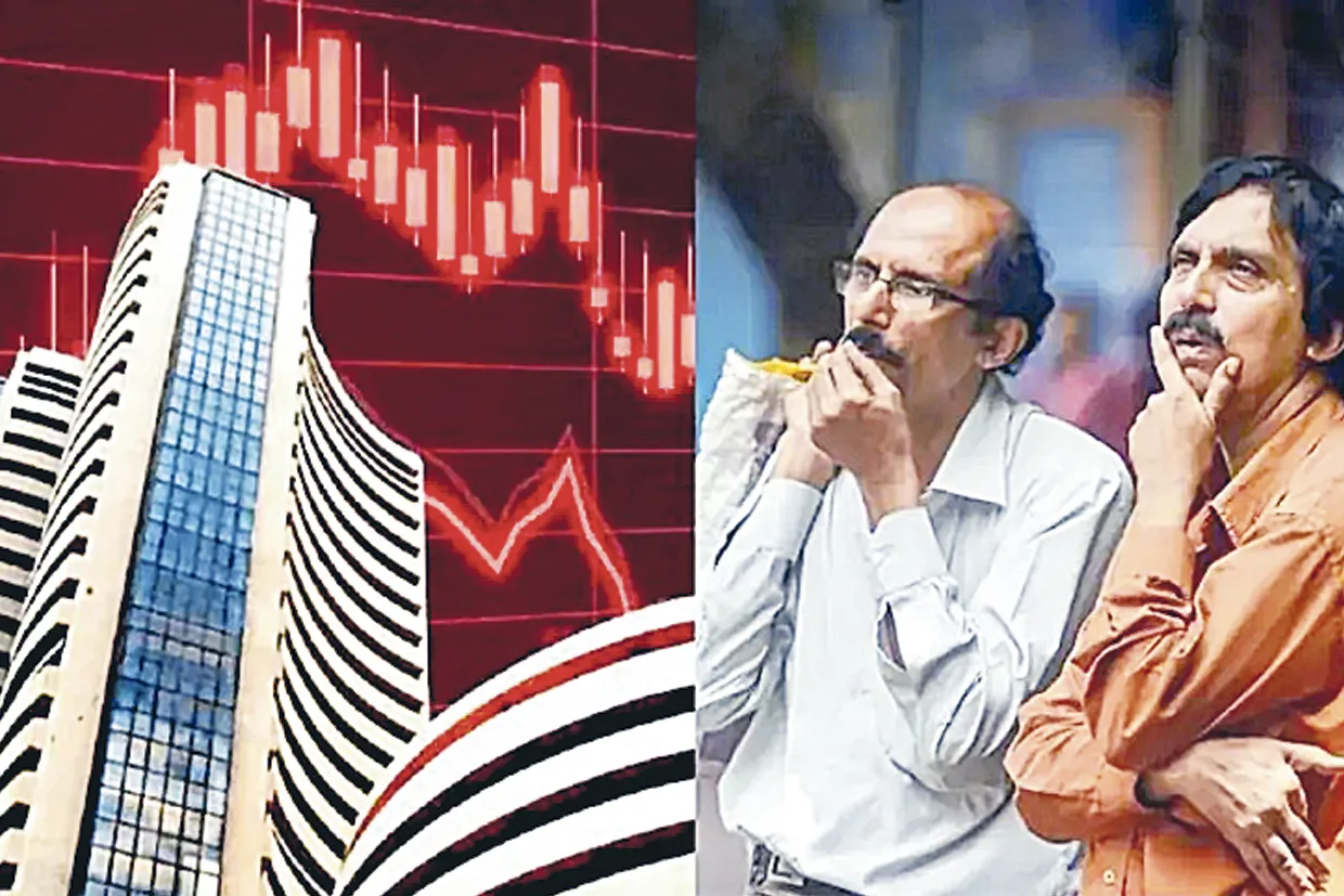 Stock Market: Sensex Settles 308 Pts Lower and Nifty Below 24700