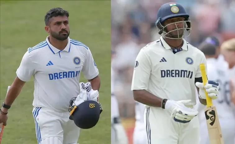 Sai Sudharsan better than Karun Nair?