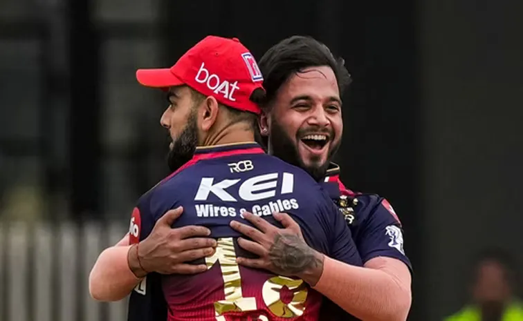 RCB Suyash Sharma Excels In DPL 2025 Against Purani Delhi