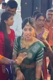 Singer Madhu Priya Shares Her Sister Marriage Grand Ceremony Photos6