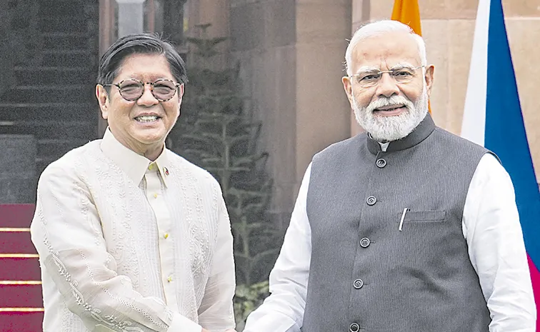 PM Modi Meets Philippines President Marcos Jr. In New Delhi