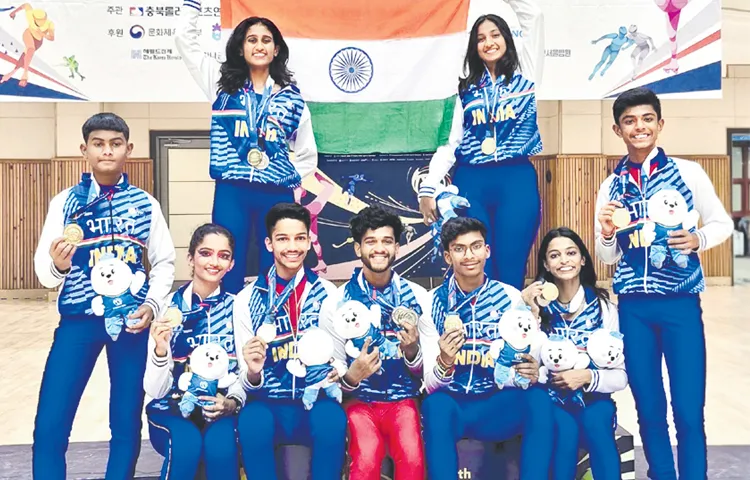 Telangana skaters win medals at Asian Roller Skating Championship