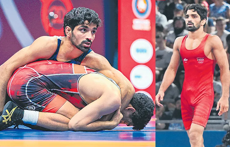 Indian star wrestler Aman Sehrawats story