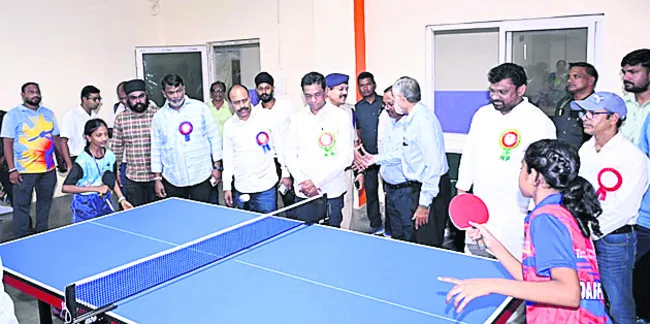 సీబీఎస్ఈ క్లస్టర్–7 టేబుల్ టెన్నీస్ పోటీలు ప్రారంభం